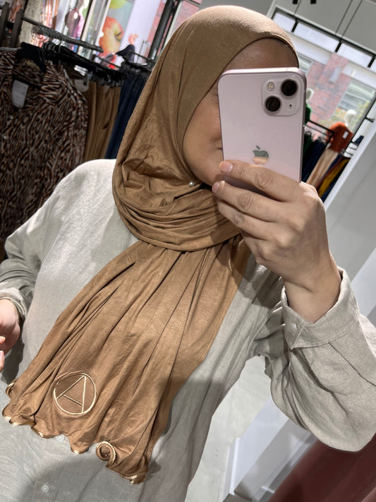 Jersey cotton scarf/hijab